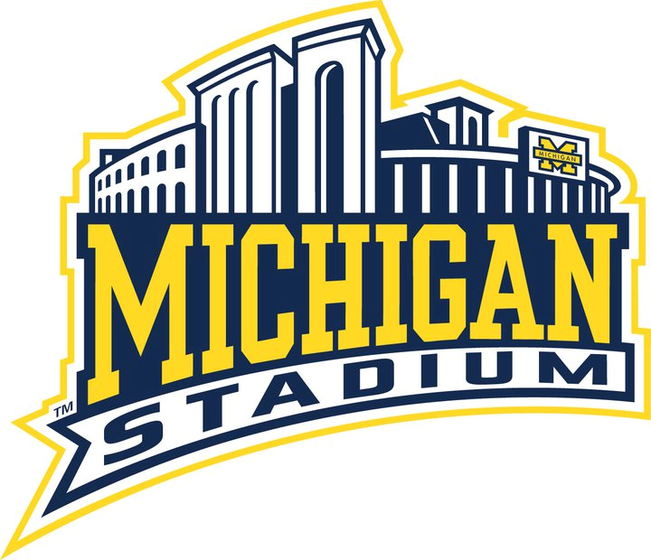 Michigan Wolverines 0-Pres Stadium Logo t shirts iron on transfers